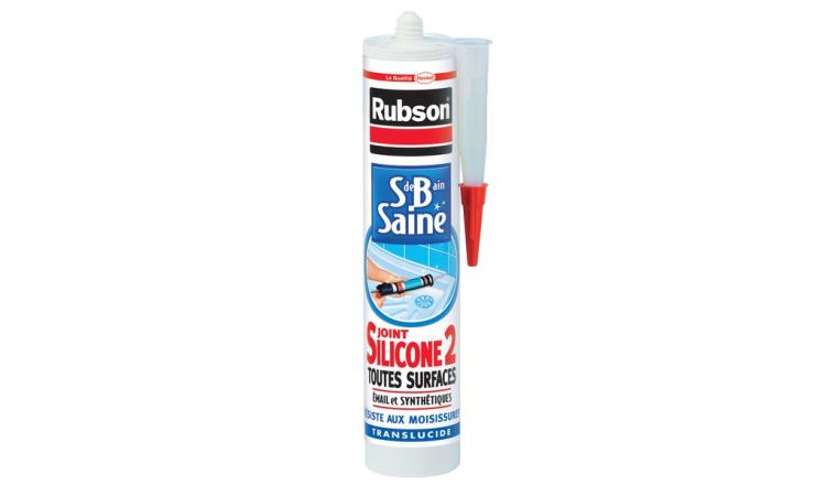 MASTIC CUISINE ET BAIN 280ML TRANS. RUBSON