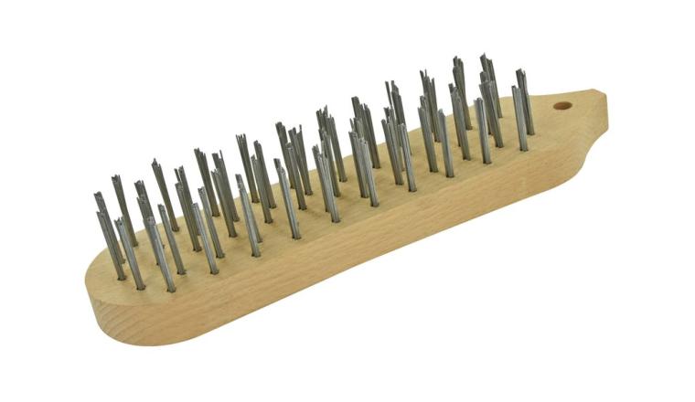 BROSSE VIOLON 5 RANGS ACIER PLAT