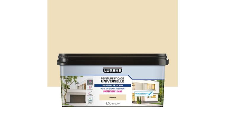 PEINTURE FACADE UNIVERSELLE LUXENS TON PIERRE 2.5L