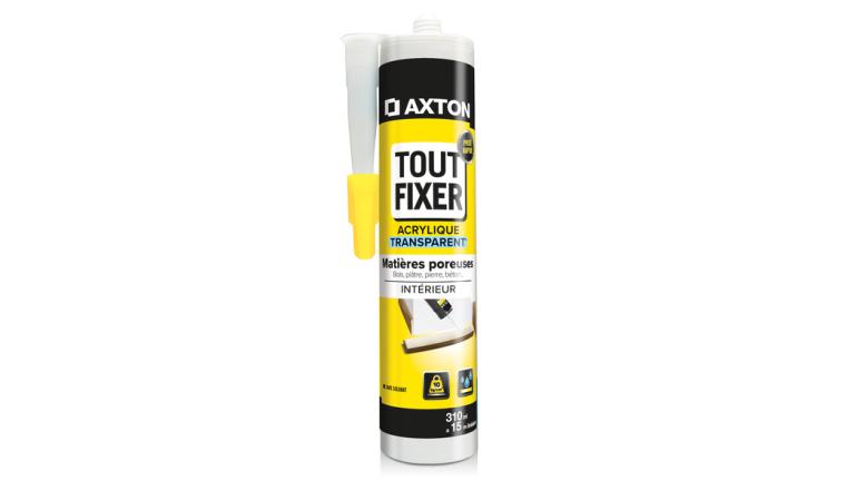 COLLE FIXATION INTERIEUR ACRYLIQ AXTON SUPERFIX TRANSPARENT CART 310ML