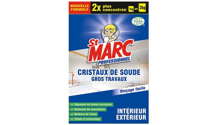 ST MARC CRISTAUX DE SOUDE PRO 1KG 2KG