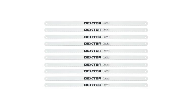 LAME SCIE METAL 24 DENTS 300MM DEXTER LOT DE 10