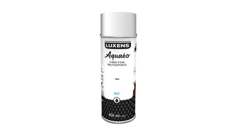 PEINTURE AERO BLANC MAT 0.4L LUXENS