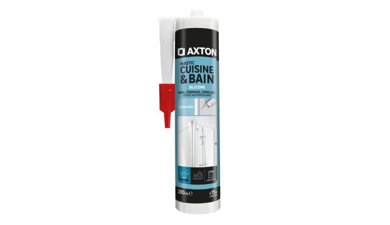 MASTIC CUISINE BAIN SILICONE ACETIQUE AXTON TRANSPARENT CART 280ML