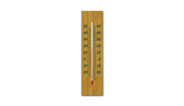 THERMOMETRE BAMBOU NATUREL 20CM