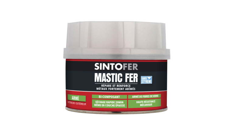 Mastic fer métal armé Sintofer 170ml