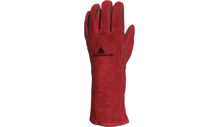 GANT CROUTE CUIR HTE TEMP. KEVLAR ROUGE 045101 GYS