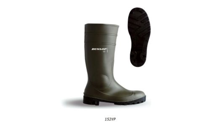 BOTTE SECU 41 WORKIT DEVON VERT DUNLOP