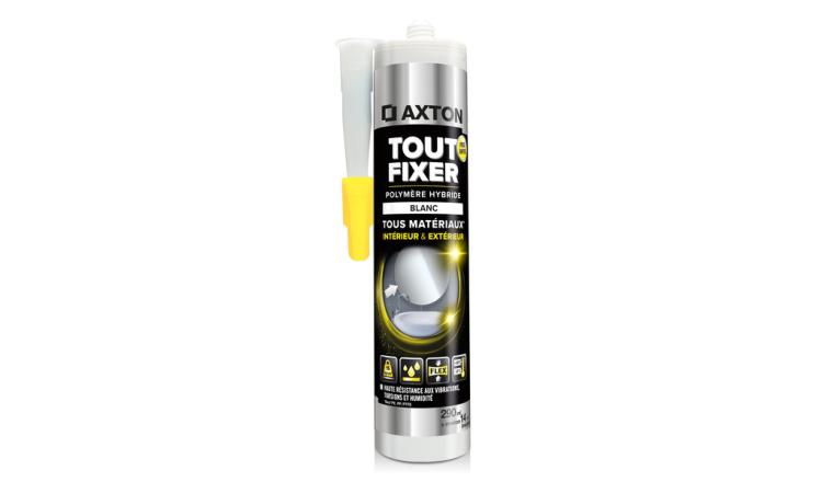 COLLE FIXATION INT/EXT POLYMERE AXTON EXTREMFIX BLANC CART 290ML