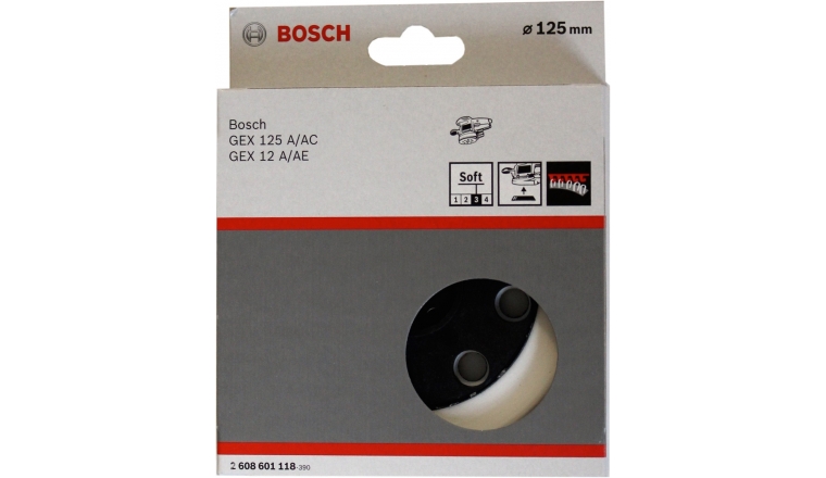 Bosch 2608608586 - Bloc de ponçage manuel, double face 70 x 125 mm
