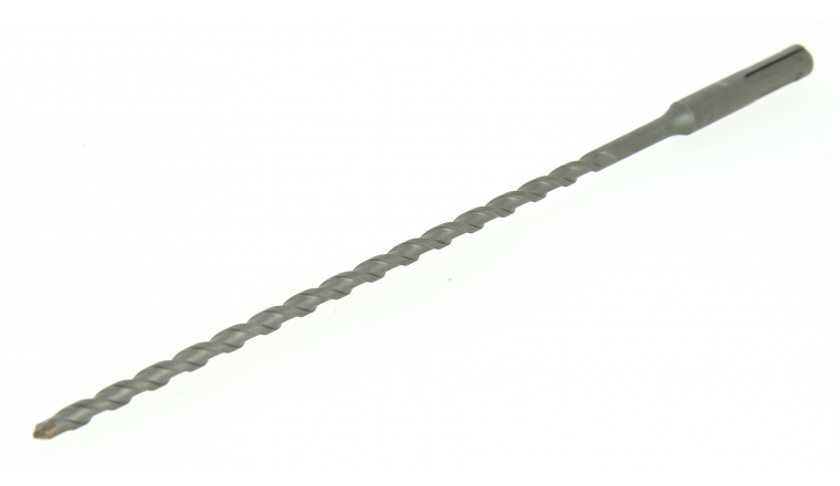 Foret SDS Plus 6 mm Ø – Longueur 6 x 260 mm (idéal pour percer dans le  béton/pierre naturelle/maçonnerie, 4 pointes en métal dur, convient pour  les fers d'armature) : : Bricolage