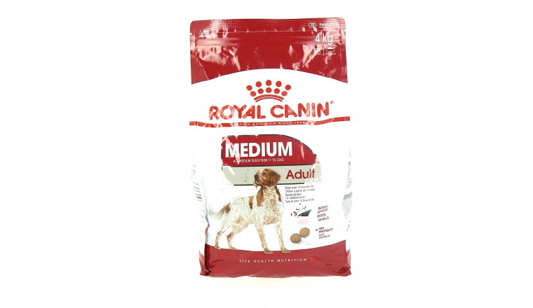 Croquettes Chien Adulte Médium 4kg Royal Canin 