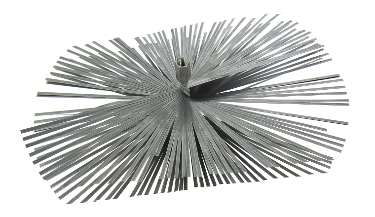 Hérisson de ramonage acier carré plat - Dimensions 250 x 250 mm - SCID